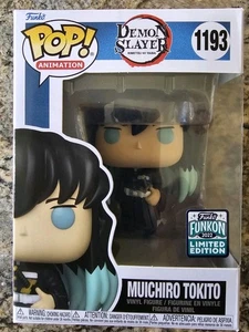 Funko POP!  Demon Slayer #1193 Muichiro Tokito Funkon 2022 esclusivo con protezione - Foto 1 di 3