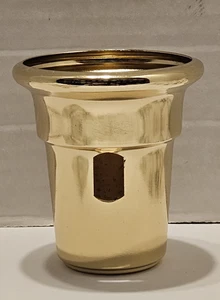 HARP CUP BRASS PLATED FOR CUP HARPS LAMP PART NEW 54316J - Picture 1 of 5