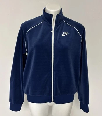 Nike Cremallera Completa Mujer Chaqueta Terry Cloth Talla L Foto 1 de 4