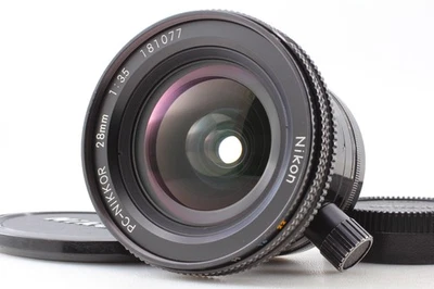 [Exc+5] Nikon PC Nikkor 28mm f/3.5 MF Shift Lens for 35mm Film Camera From JAPAN - Image 1 of 4