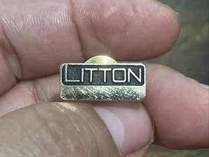 Vtg Litton Industries Employee Service Terryberry Pin 1/10 - 10k GF Collectible - Picture 1 of 4