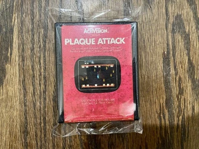 Plaque Attack - Activision - Atari 2600 - Cart Only - TESTED - Image 1 of 4