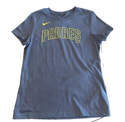 NWT Nike San Diego Padres Brown Short Sleeve Shirt Size Women's Medium - Image 1 of 4