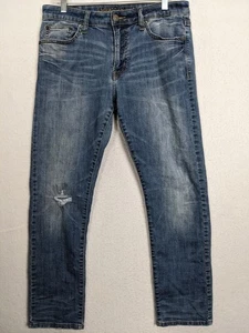 American Eagle Mens Jeans Size 32 x 30 Distressed 360 Extreme Flex - Picture 1 of 16