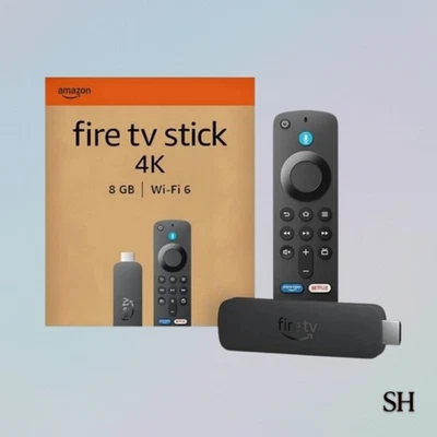 Amazon Fire TV Stick 4K Wi-Fi6 Streaming in Dolby Vision/Atmos und HDR10+ 2. Gen - Bild 1 von 3