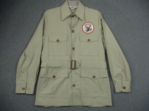 VETEMENTS Giacca Safari Woolrich vintage con cintura media anni 70
