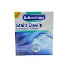 DR BECKMANN STAIN DEVILS IN WASH STAIN REMOVER LAUNDRY INK OIL 3x40g sachets