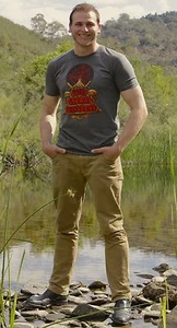 Screen Printed Orb Logo T-Shirt Men's  By The Atlas Projekt - Australian Company - Picture 1 of 1