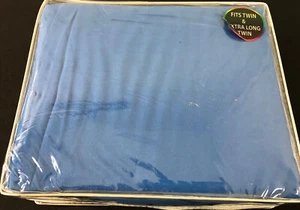  Blue Twin Sheets Colors 1800 Series 3 Piece Bedding Sheets Wrinkle Free  - Picture 1 of 7