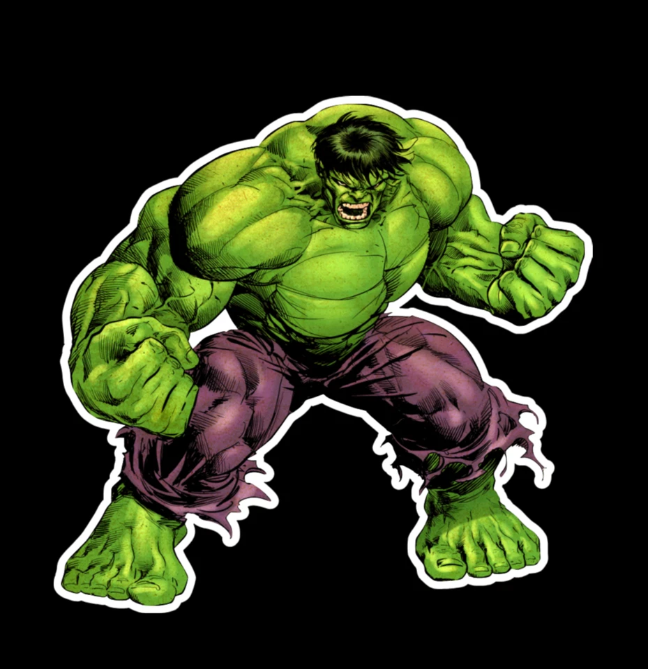 Hulk Die Cut Sticker Decal - Image 1 of 1