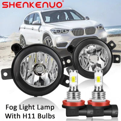 Par de faros antiniebla con bombillas para BMW X1 E84 2010 2011 2012 2013 2014 2015 Foto 1 de 4