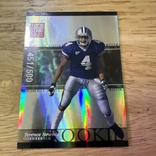 2003 Donruss Elite Terence Newman Rookie RC }451/500 NM/M