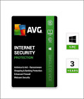 AVG Internet Security (PC, Android, Mac) - 1 Device, 3 Years - AVG Key - GLOBAL