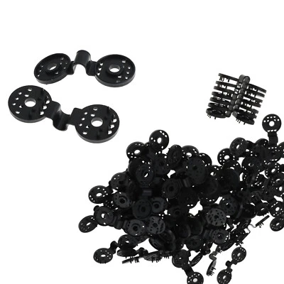 Aftermarket 80 Pcs Black Clips for Anchoring Sunshade and Garden Fabric - Image 1 of 4