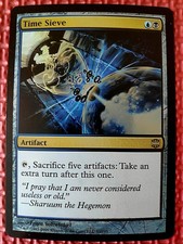 MtG buy_it_now Foil TIME SIEVE 31/145 Alara Reborn ARB Ships Worldwide Magic NM