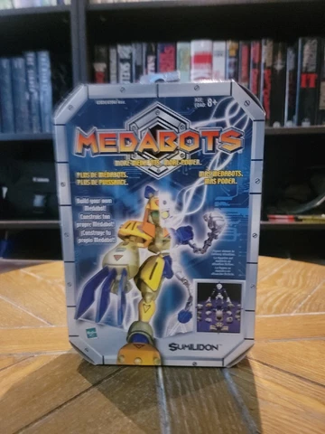 Vintage 2002 Hasbro Medabots Sumilidon Model Kit Cover