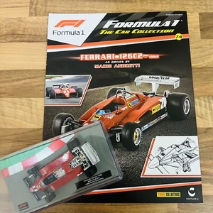 Ferrari 126C2 1982 Mario Andretti F1 Formula One Collection Magazine + Car #74 - Picture 1 of 6