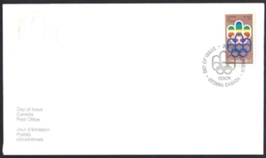 🍁Canada #B1 "OLYMPIC SYMBOLS" Brand New 1974 First Day Cover - Picture 1 of 2