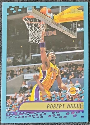 Tarjeta #154 2001-02 Robert Horry Los Angeles Lakers NBA Topps lámina dorada Foto 1 de 2