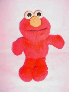 2003-10"-Elmo Plush Stuffed Animal Red Fur Toy Doll - Picture 1 of 1