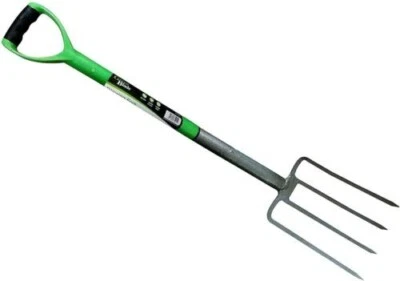 Gardening Fork Digging Heavy Duty Steel Durable Rust Resistant Heavy Duty Soil - Image 1 of 4
