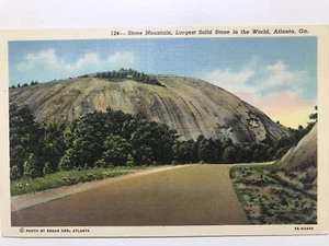 1940 Stone Mountain Atlanta Georgia Postcard - Picture 1 of 2