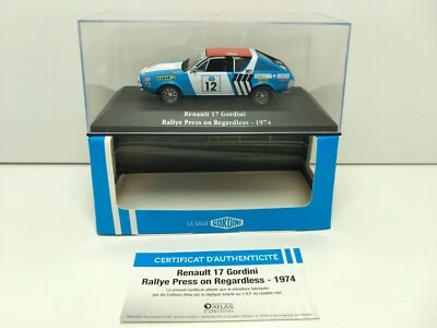 Éd. Atlas - Renault 17 Gordini 1974 - Rallye Press on Regardless - Photo 1/4