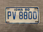 1980 Iowa Motorrad Kennzeichen