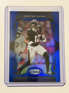 Nico Collins 2025 certificado azul/50 Houston Texans - Imagen 1 de 2