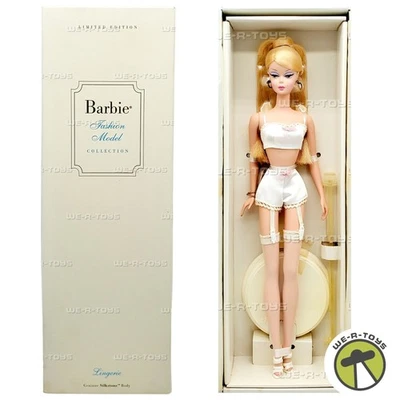 Barbie Fashion Model Collection The Lingerie 1 Silkstone Doll 2000 Mattel 26931 - Image 1 of 4