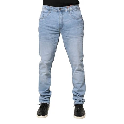 Pantalones de mezclilla BLEND azul claro twister cintura media calce ajustado para hombre s. W34 PVP 250usd Foto 1 de 4