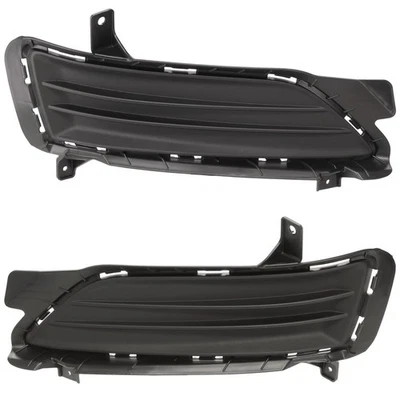 Set of 2 Fog Light Covers Front Driver & Passenger Side Upper Left Right Pair Foto 1 de 4