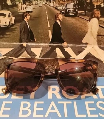 DOLCE & GABBANA DG 4288 3063/73 КОРИЧНЕВЫЙ ПРОЗРАЧНЫЙ ПОДЛИННЫЙ СОЛНЦЕЗАЩИТНЫЕ ОЧКИ 53-20 - Изображение 1 из 4