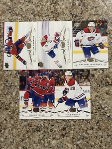 Set 5 carte squadra Montreal Canadiens serie 2 Upper Deck 2018-19 Lehkonen Domi - Foto 1 di 1