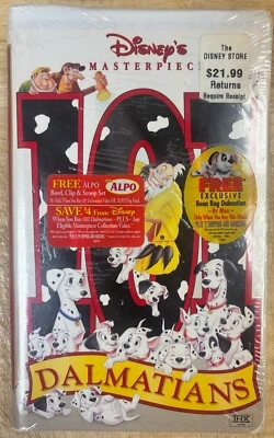 Walt Disney's 101 Dalmations! VHS TAPE! FACTORY SEALED! - Image 1 of 2