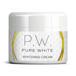 PURE WHITE FACE WHITENING CREAM SAFE FOR DAILY USE ON DELICATE SKIN TONES FACE - Picture 1 of 2