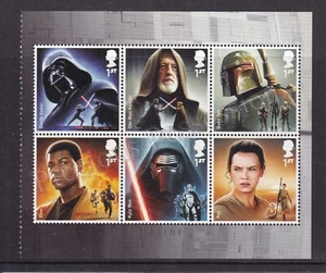 GB SG 3758b MNH MINT Stamps STAR WARS 1st issue 2015 Prestige Pane 1 ex DY15 - Picture 1 of 1