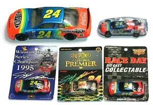 NASCAR Jeff Gordon 1/24 DuPont Car Lot of 4 Monte Carlo 1/64 Winston Cup Chroma - Picture 1 of 12