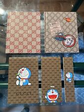 Gucci GG Monogram Hardcover Notebook Rare Limited Edition Doraemon Pad US Bulk