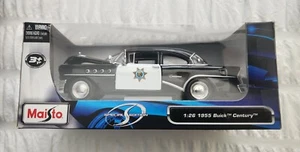MAISTO SPECIAL EDITION 1955 BUICK CENTURY HIGHWAY PATROL CAR - Picture 1 of 1