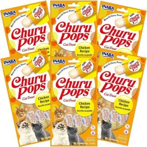 INABA Cat Churu Pops Chicken 60G x 6 Packs Cat Treats - Picture 1 of 1