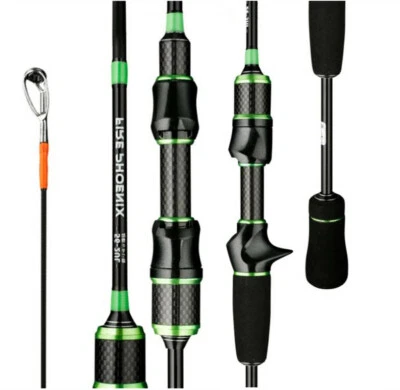 Casting Spinning Fishing Rod Ultralight Carbon Fiber 1.5m/1.68m/1.8m Carp Poles - Image 1 of 4