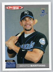 2004 TOPPS TOTAL #354 BENITO SANTIAGO  KANSAS CITY ROYALS