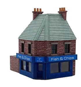 Starter Pack 4 Small Corner Shop kit OO scale - Picture 1 of 6