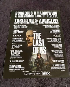 THE LAST OF US 2025 Emmy ad with Pedro Pascal as Joel Miller, Bella Ramsey - Picture 1 of 1