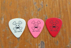 Lot of 3 PAUL FRANK Vintage GUITAR PICKS (1-White, 1-Red, 1-Pink) 100% Authentic