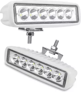 Waterproof Led Boat Lights, 12W LED Spreader Light 6 Inch Deck Dock Marine Light - Picture 1 of 12