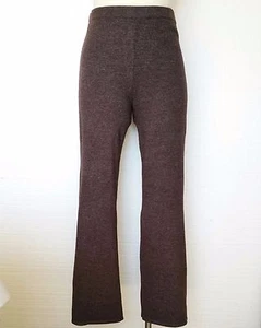Randolph Duke Womens Pants Slacks NEW w/ Tags Brown Knit Angora Blend Sz XS - Picture 1 of 7