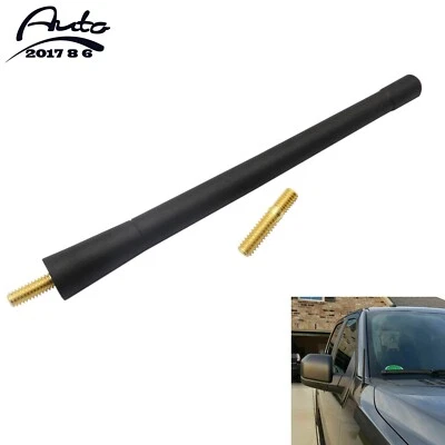 7" Short Black Antenna Mast Radio AM/FM FOR Ford F-150 XL Crew Cab Pickup 2016 - Image 1 of 4