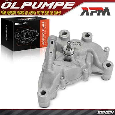 Pompe à Huile pour Nissan Micra IV K13KK Note E12 1.2 DIG-S Baujuar 2011-2024 - Photo 1/4